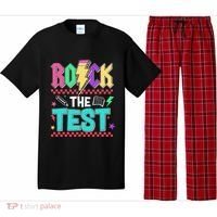 Rock The Test Testing Day Teacher Student Pajama Set thumb 0