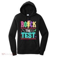 Rock The Test Testing Day Teacher Student Women's Hoodie thumb 0