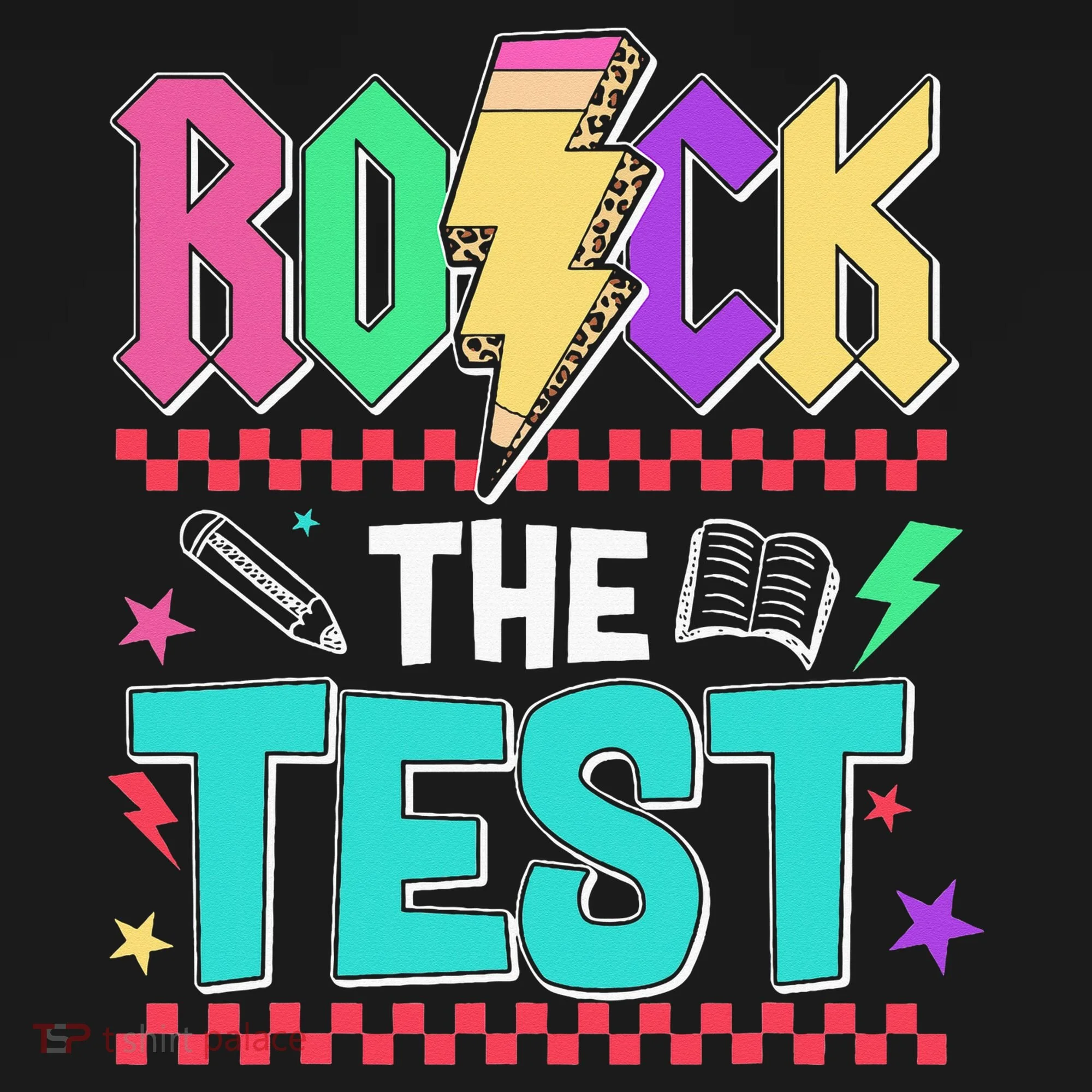 Rock The Test Testing Day Teacher Student Baby Bodysuit