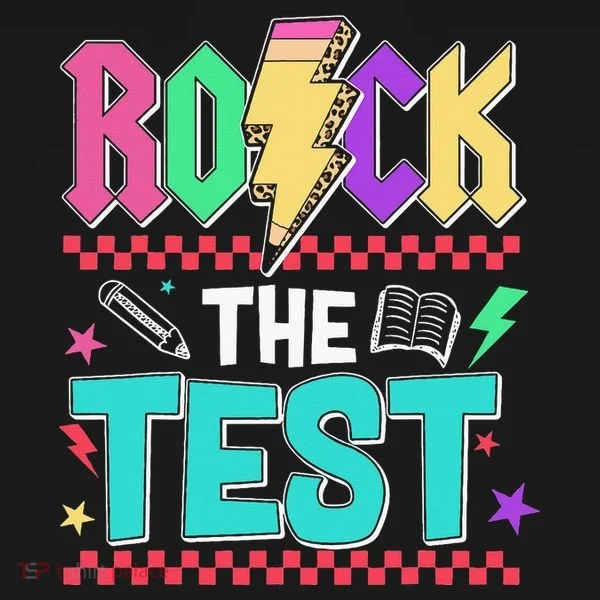 Rock The Test Testing Day Teacher Student Toddler Hoodie