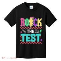 Rock The Test Testing Day Teacher Student Kids T-Shirt thumb 0