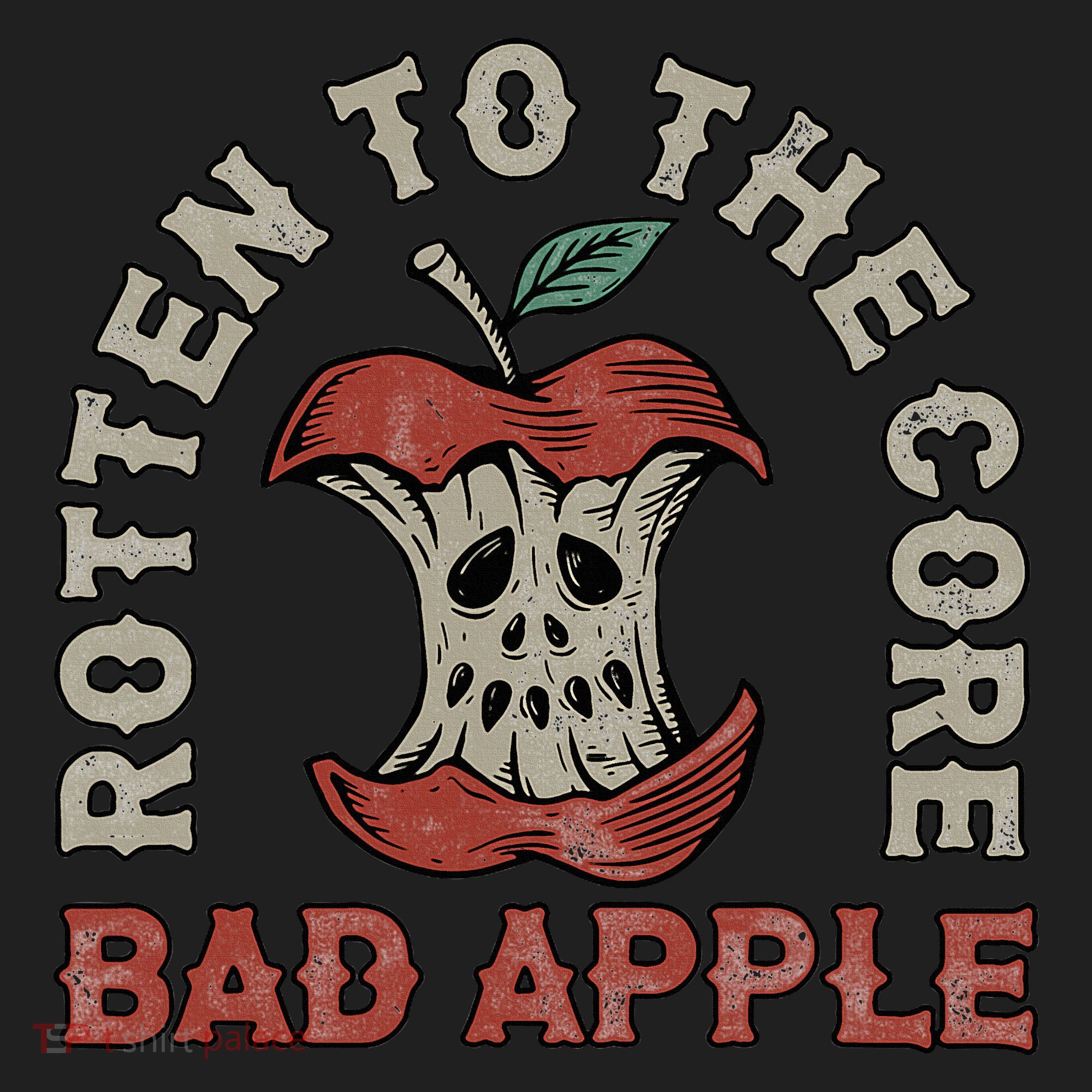 Rotten To The Core Bad Apple Women's Sweatshirt