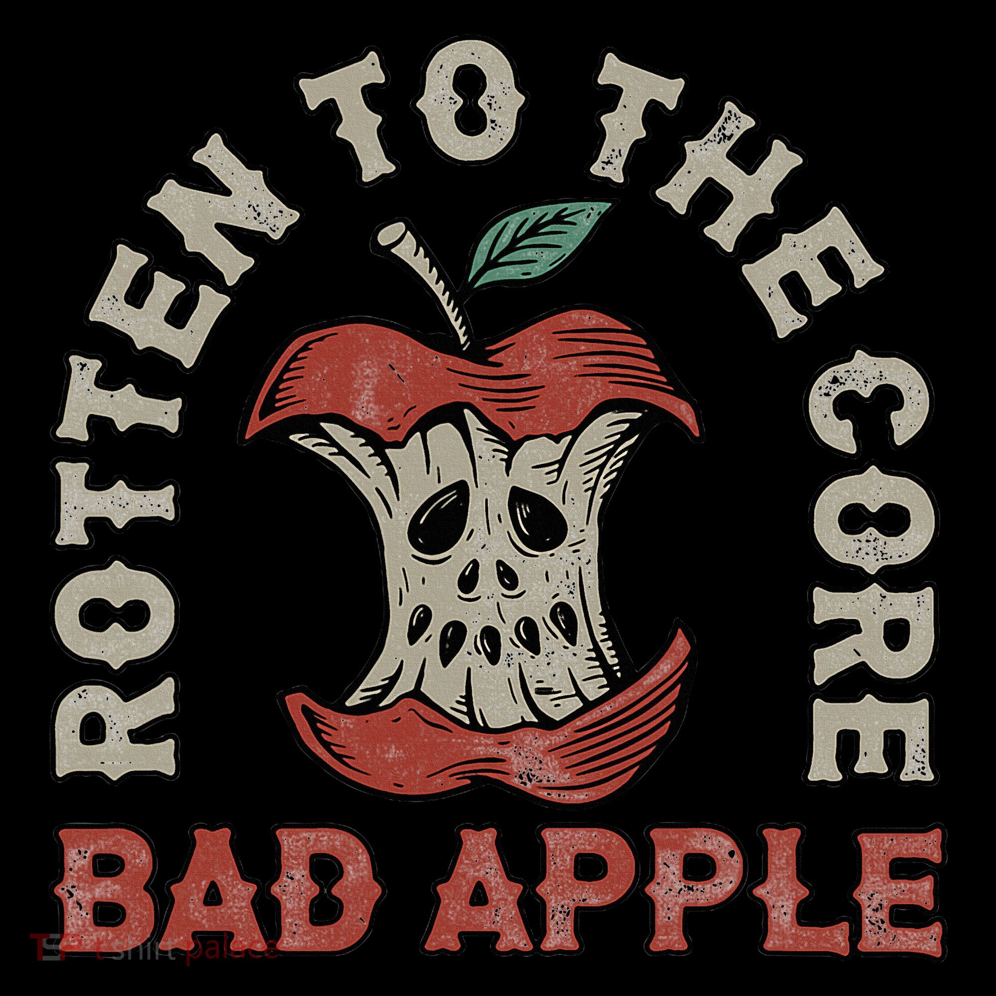 Rotten To The Core Bad Apple Bucket Hat