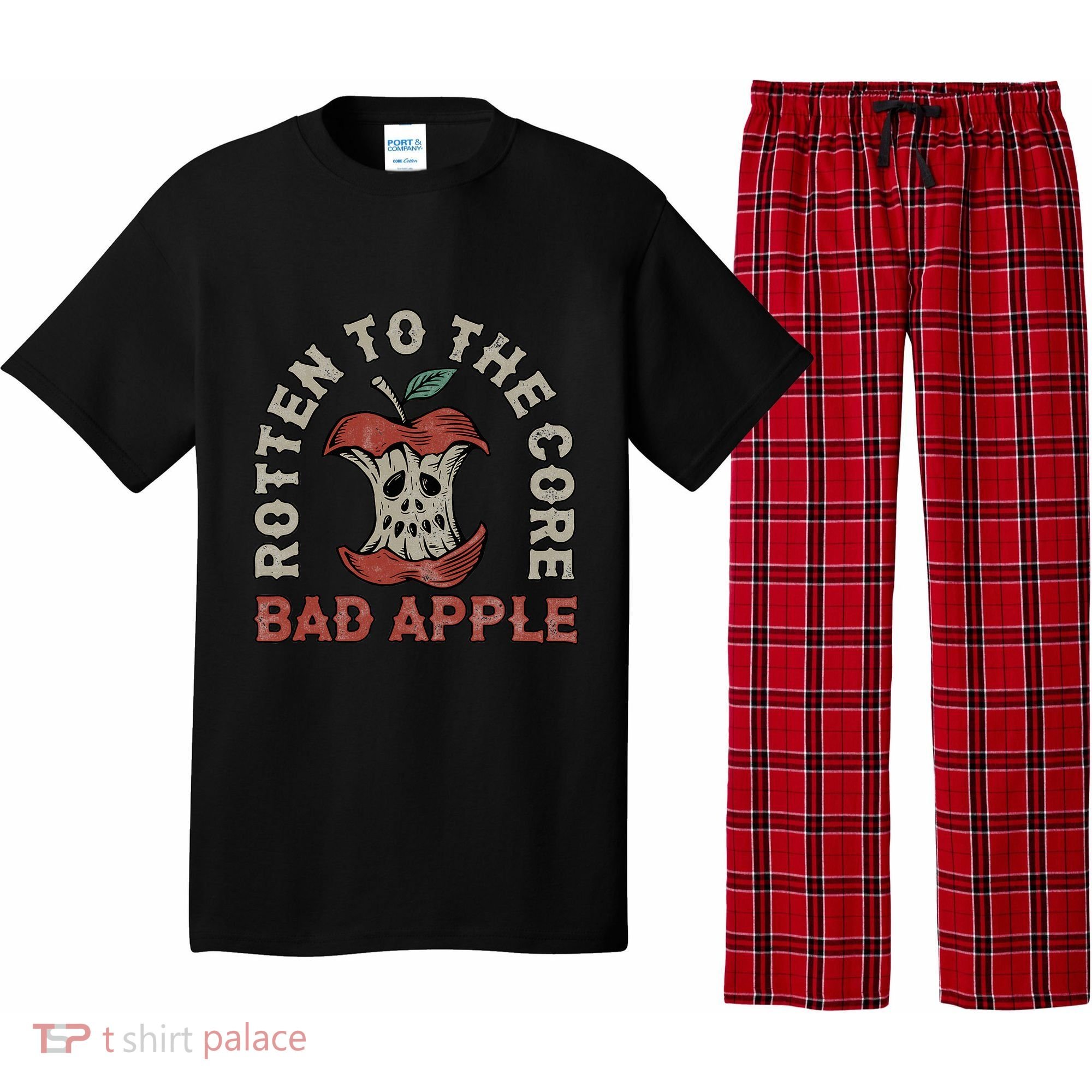 Rotten To The Core Bad Apple Pajama Set