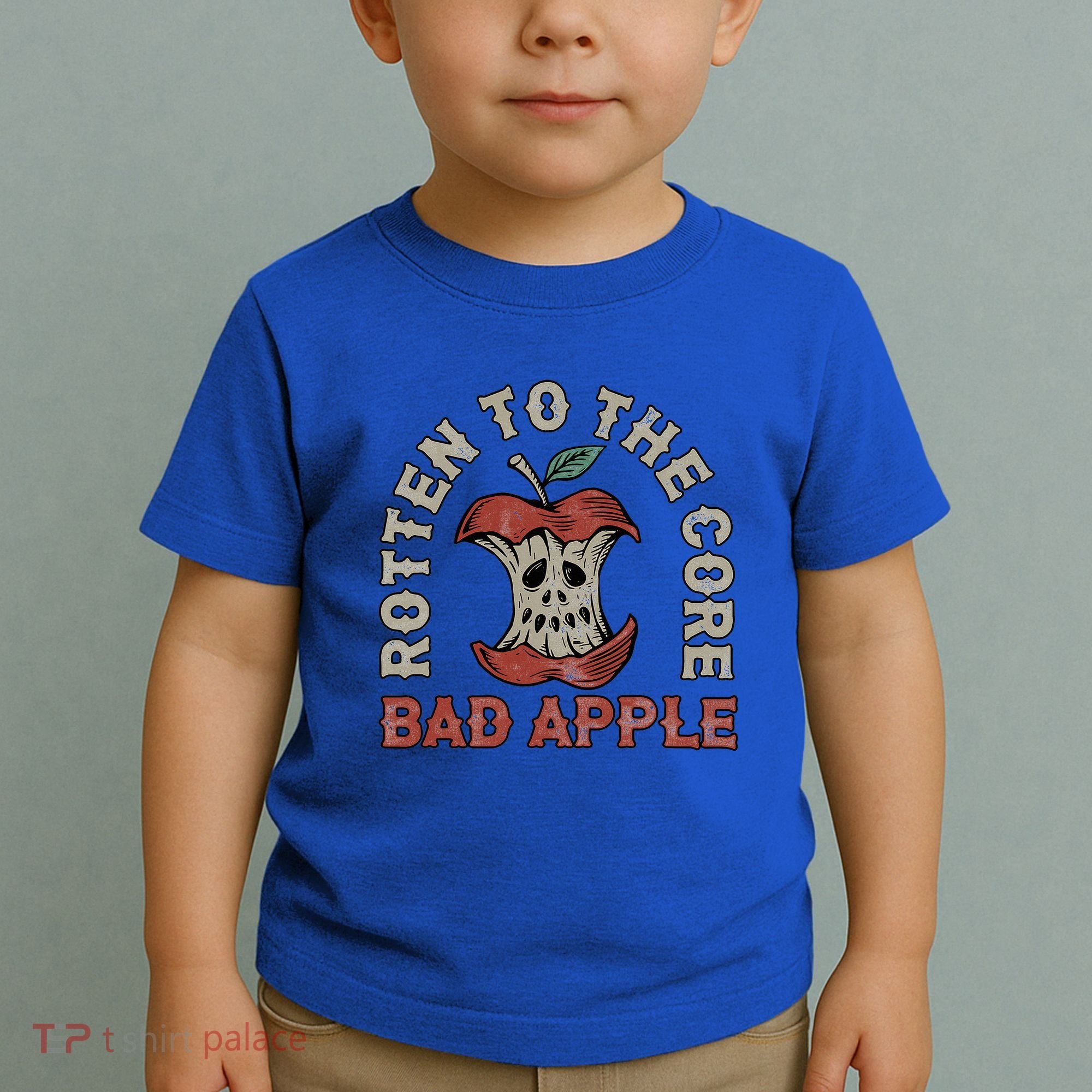 Rotten To The Core Bad Apple Toddler T-Shirt