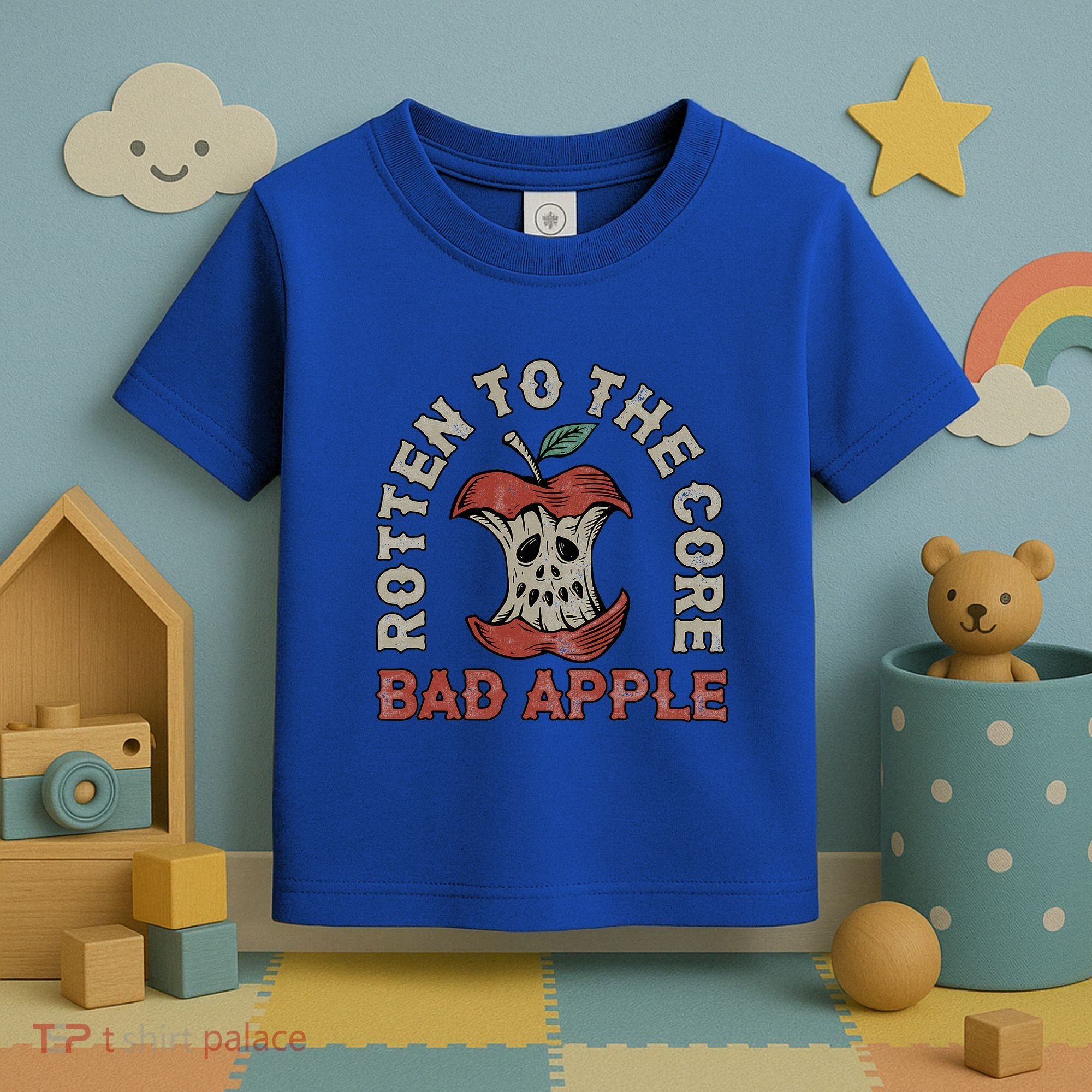 Rotten To The Core Bad Apple Toddler T-Shirt