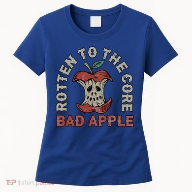 Rotten To The Core Bad Apple Women's T-Shirt
