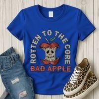 Rotten To The Core Bad Apple Women's T-Shirt thumb 3