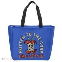 Rotten To The Core Bad Apple Tote Bag thumb 0