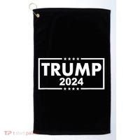 Red Trump Trump 2024 Take America Back Election Red Golf Towel thumb 0