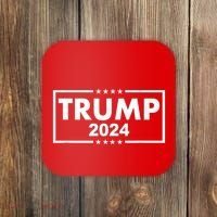 Red Trump Trump 2024 Take America Back Election Red Coaster thumb 0