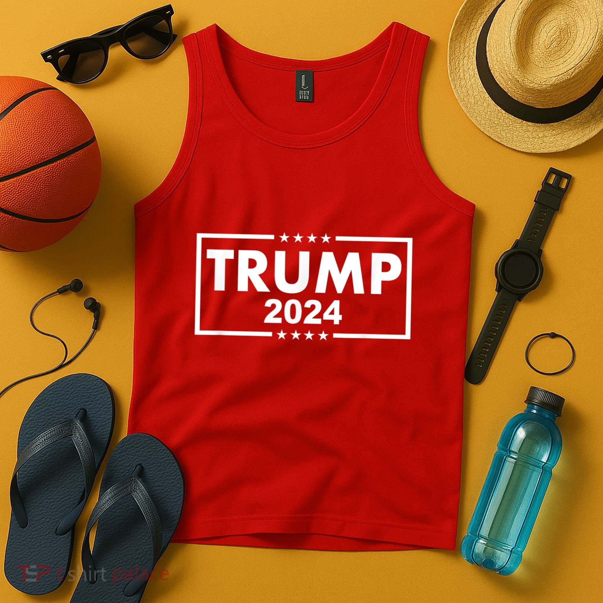 Red Trump Trump 2024 Take America Back Election Red Tank Top
