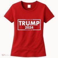 Red Trump Trump 2024 Take America Back Election Red Women's T-Shirt thumb 0