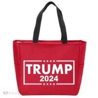 Red Trump Trump 2024 Take America Back Election Red Tote Bag thumb 0