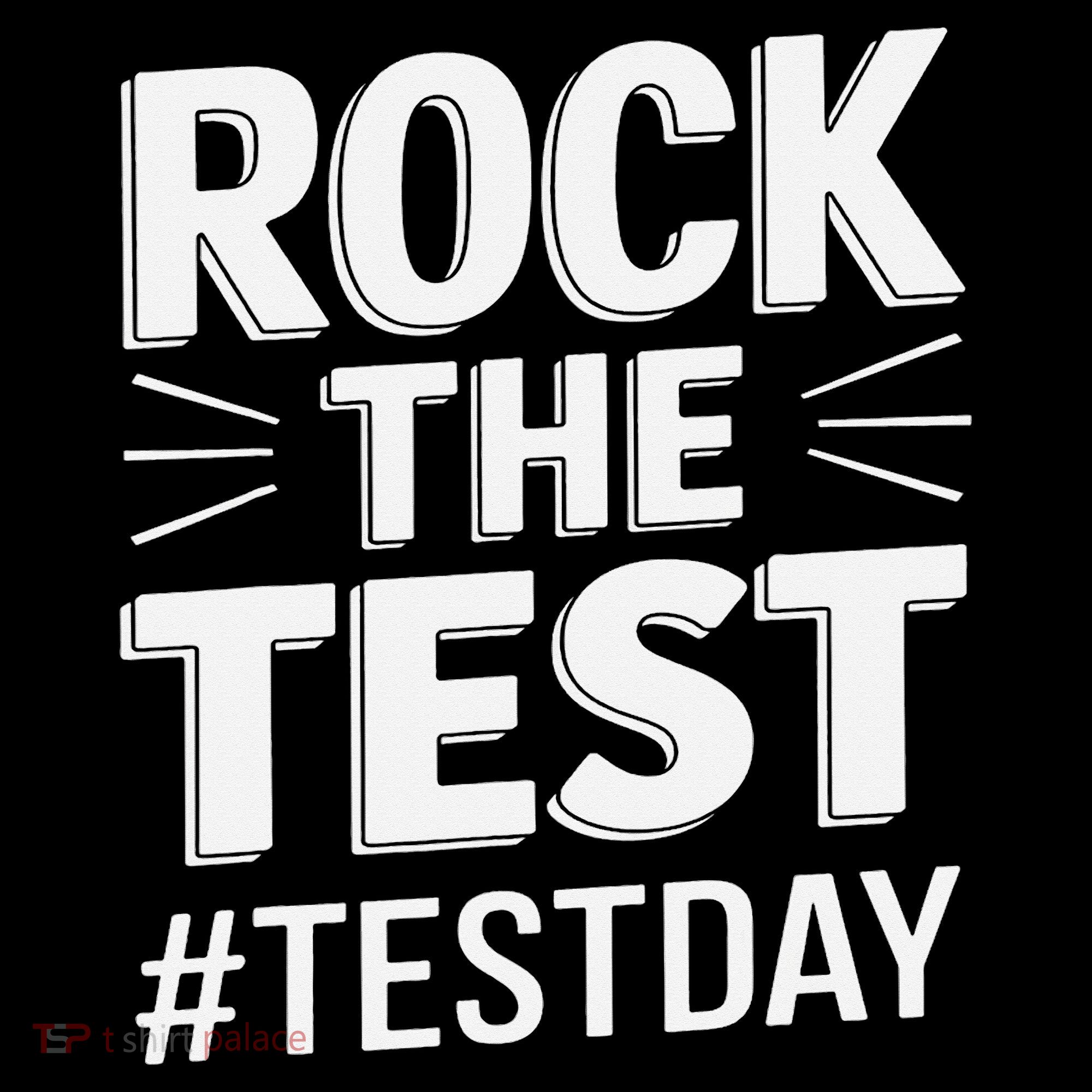 Rock The Test Encouragement Apparel For Teachers And Coffee Mug
