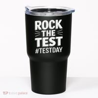 Rock The Test Encouragement Apparel For Teachers And Tumbler thumb 0