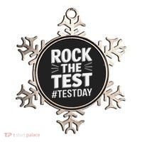 Rock The Test Encouragement Apparel For Teachers And Ornament thumb 0