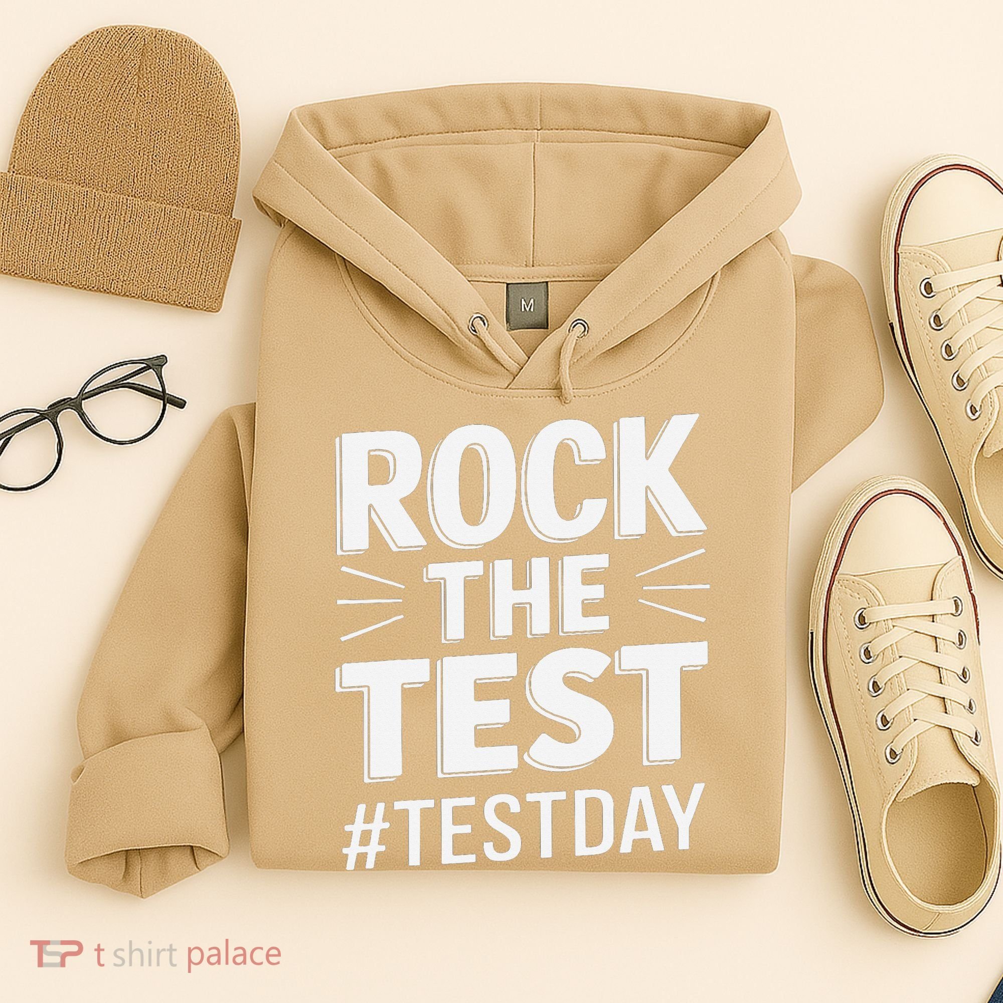 Rock The Test Encouragement Apparel For Teachers And Hoodie