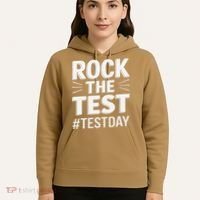 Rock The Test Encouragement Apparel For Teachers And Hoodie thumb 5