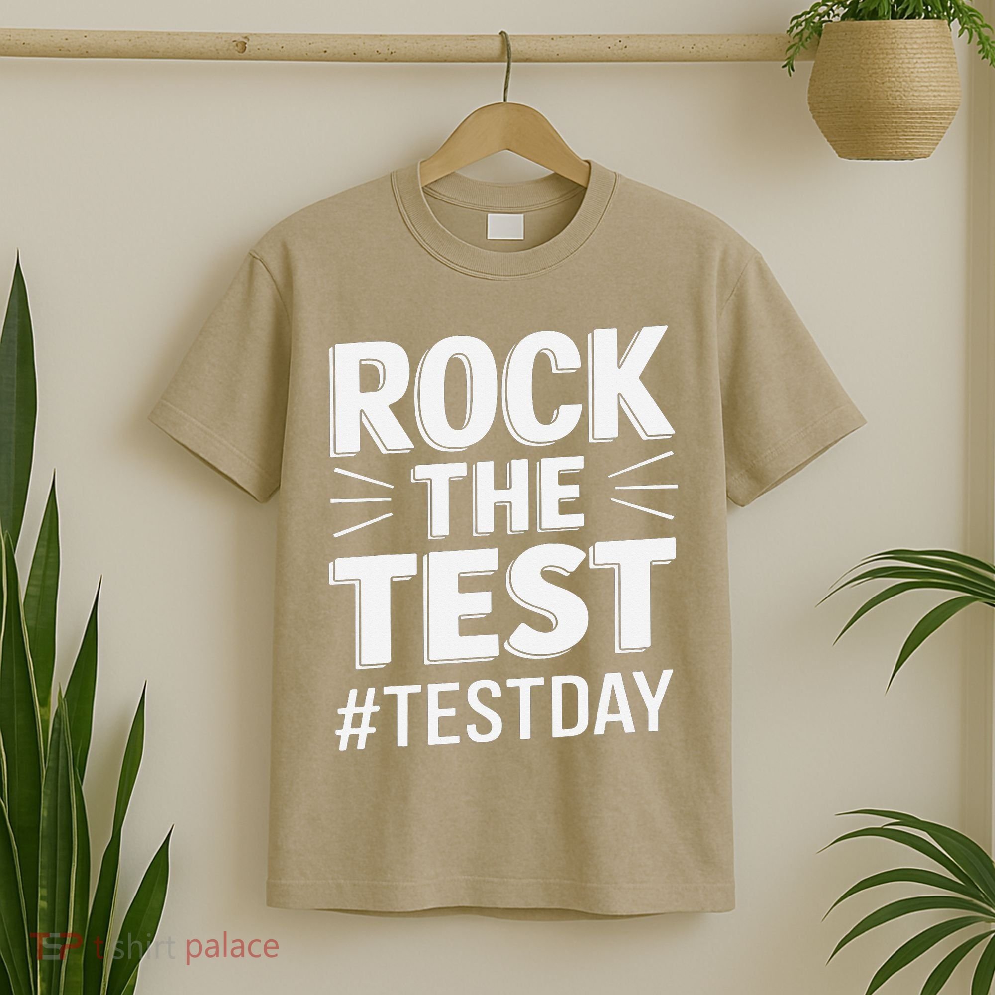 Rock The Test Encouragement Apparel For Teachers And T-Shirt