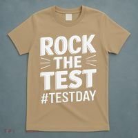 Rock The Test Encouragement Apparel For Teachers And T-Shirt thumb 5