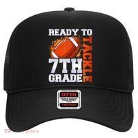 Ready To Tackle 7th Grade Football Back To School First Day Hat thumb 0