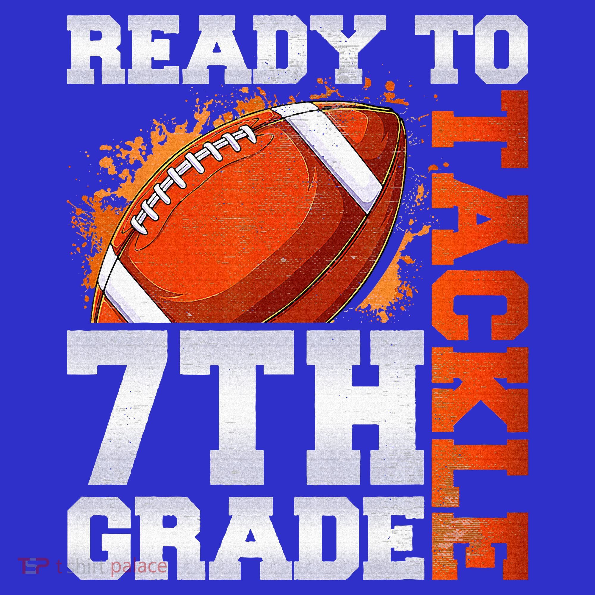 Ready To Tackle 7th Grade Football Back To School First Day Women's Tank Top