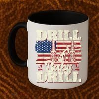 Red Trump Trump 2024 Drill Baby Drill Election Red Coffee Mug thumb 2