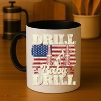Red Trump Trump 2024 Drill Baby Drill Election Red Coffee Mug thumb 4