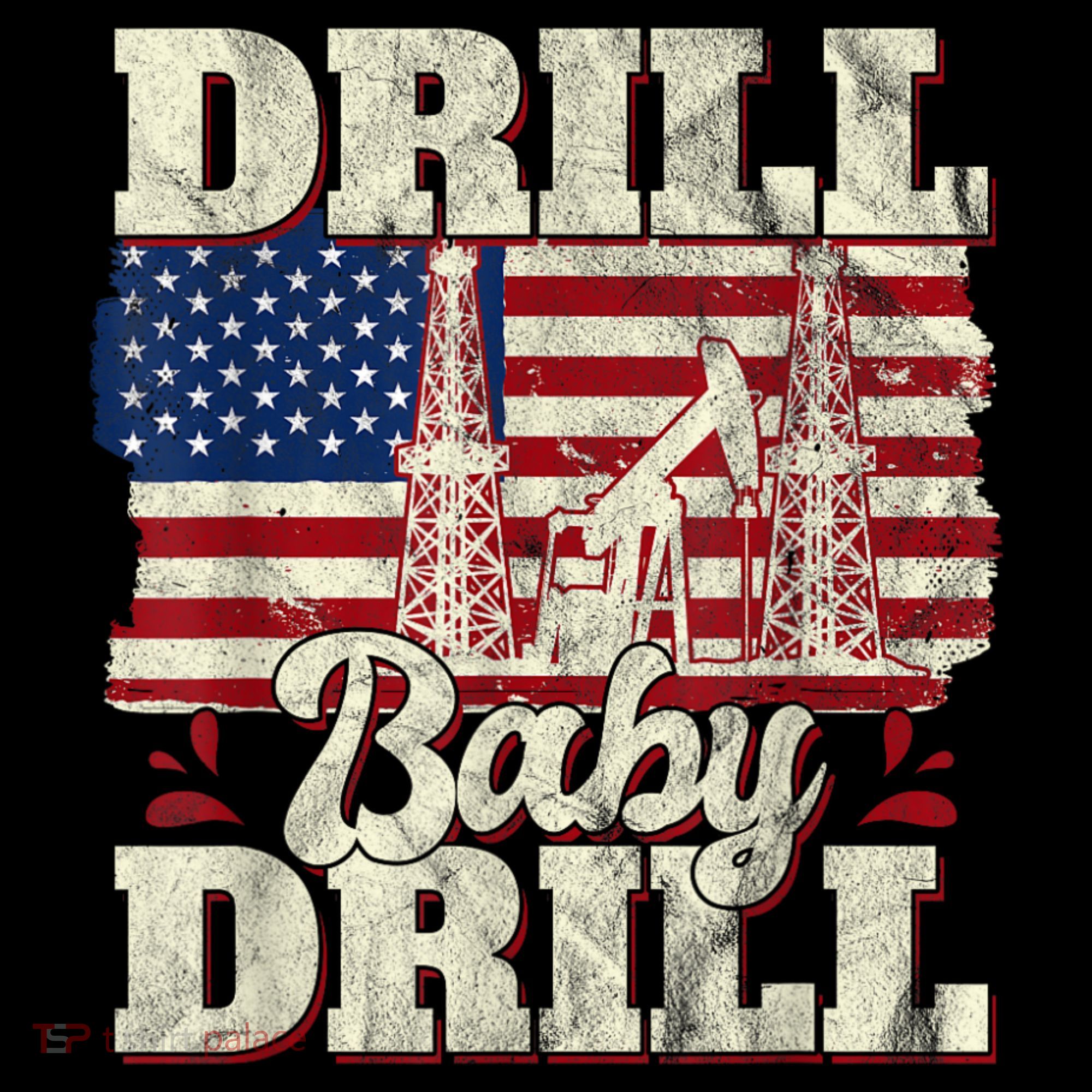Red Trump Trump 2024 Drill Baby Drill Election Red Coffee Mug