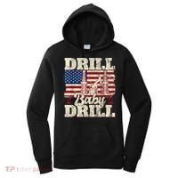 Red Trump Trump 2024 Drill Baby Drill Election Red Women's Hoodie thumb 0
