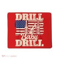 Red Trump Trump 2024 Drill Baby Drill Election Red Mousepad thumb 0
