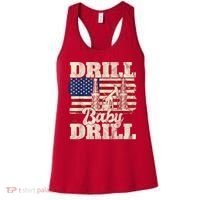 Red Trump Trump 2024 Drill Baby Drill Election Red Women's Tank Top thumb 0