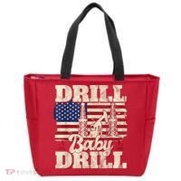 Red Trump Trump 2024 Drill Baby Drill Election Red Tote Bag thumb 0