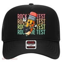 Rock The Test Day Teacher Testing Day Motivational Funny Hat thumb 0
