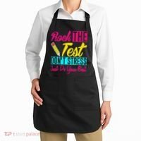 Rock The Test Dont Stress Just Do Your Best Testing Day Apron thumb 2