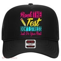 Rock The Test Dont Stress Just Do Your Best Testing Day Hat thumb 0