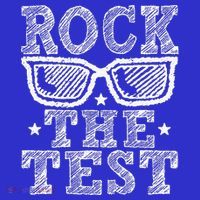 Rock The Test Testing Day Retro Motivational T-Shirt thumb 7