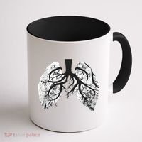 Respiratory Therapy Therapist Lung Doctor Respiratory Cute Gift Coffee Mug thumb 1