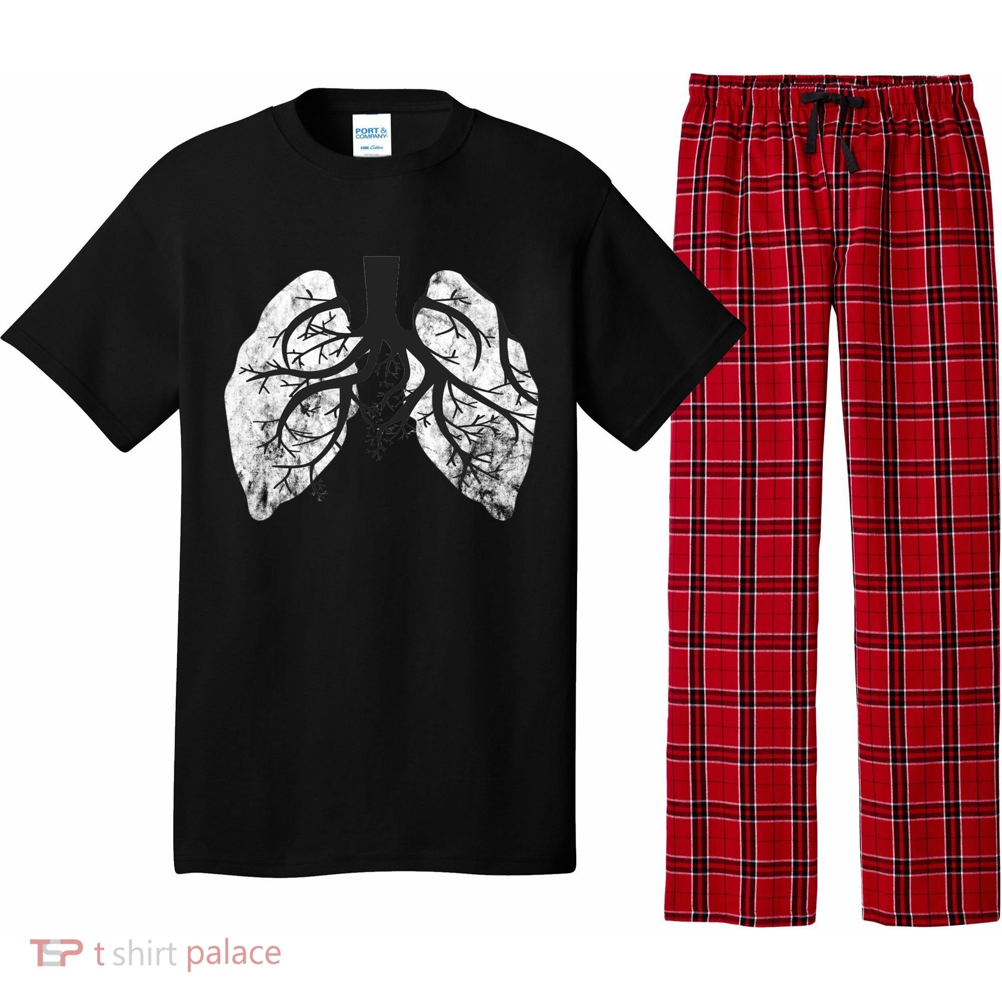 Respiratory Therapy Therapist Lung Doctor Respiratory Cute Gift Pajama Set