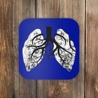 Respiratory Therapy Therapist Lung Doctor Respiratory Cute Gift Coaster thumb 0