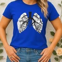 Respiratory Therapy Therapist Lung Doctor Respiratory Cute Gift Women's T-Shirt thumb 2