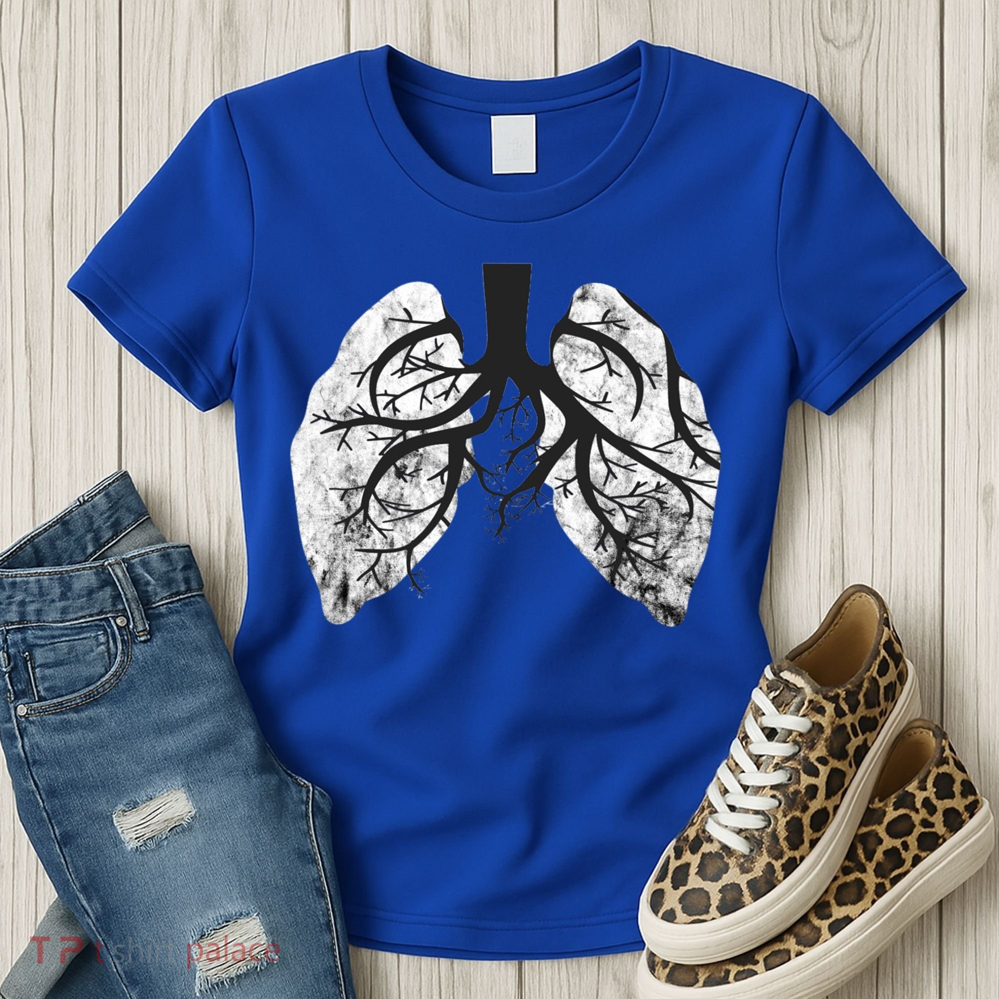 Respiratory Therapy Therapist Lung Doctor Respiratory Cute Gift Women's T-Shirt