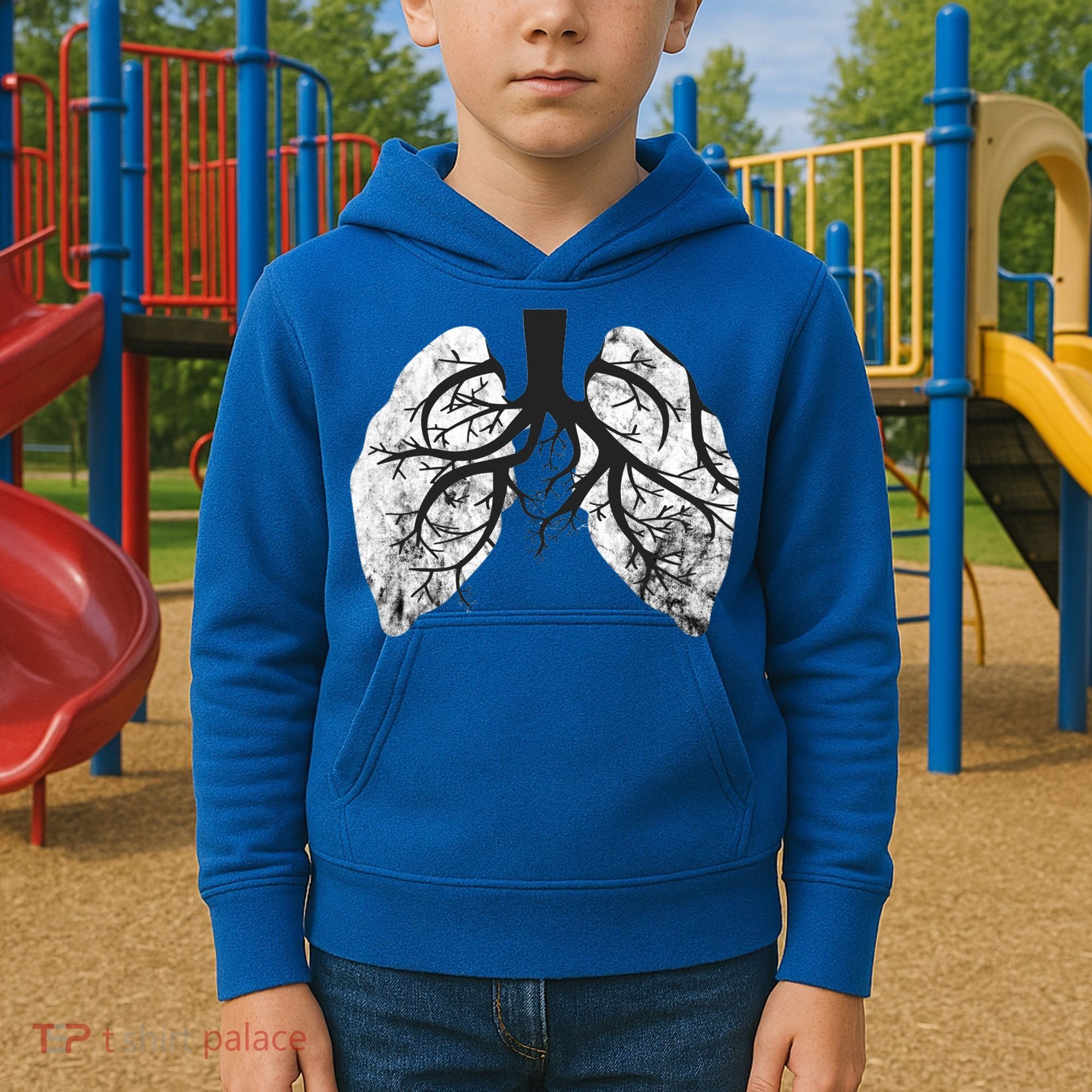 Respiratory Therapy Therapist Lung Doctor Respiratory Cute Gift Kids Hoodie