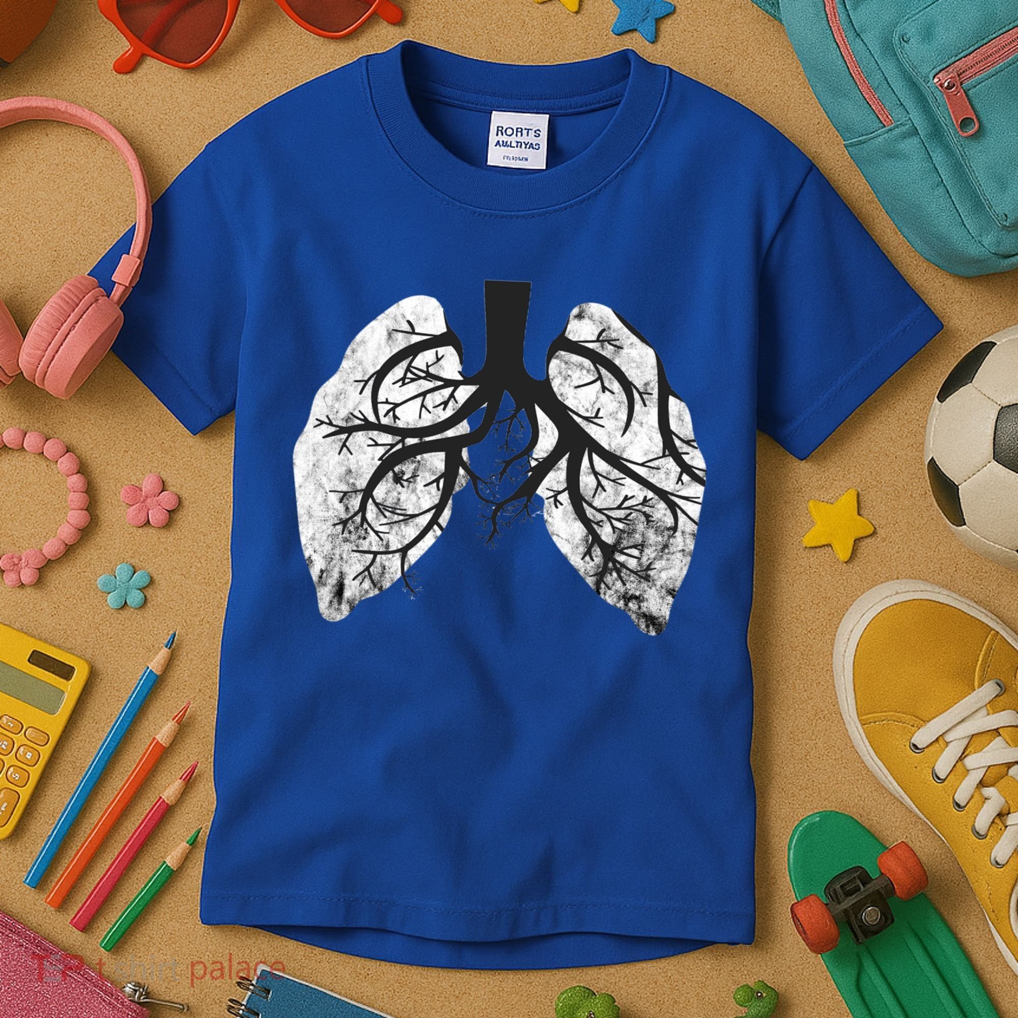 Respiratory Therapy Therapist Lung Doctor Respiratory Cute Gift Kids T-Shirt