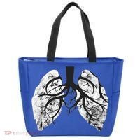 Respiratory Therapy Therapist Lung Doctor Respiratory Cute Gift Tote Bag thumb 0
