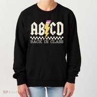 Retro Teacher Tour Abcd Back To School Classic Rock Women's Sweatshirt thumb 0