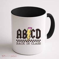 Retro Teacher Tour Abcd Back To School Classic Rock Coffee Mug thumb 1