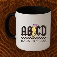 Retro Teacher Tour Abcd Back To School Classic Rock Coffee Mug thumb 2