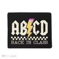 Retro Teacher Tour Abcd Back To School Classic Rock Mousepad thumb 0